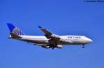 United Airlines Boeing 747-422 N197UA am 12.08.2012 in Frankfurt