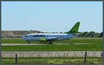 Boeing 737-500 YL-BBE der Air Baltic in Kopenhagen.
