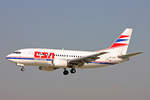 CSA Czech Airlines, OK-CGH, Boeing 737-55S, msn: 28469/2849, 22.Juni 2005, ZRH Zürich, Switzerland.