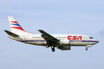 Czech Airlines, OK-CGK, Boeing B737-55S, msn: 28471/2885, 19.April 2006, ZRH Zürich, Switzerland.