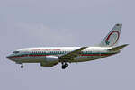 Royal Air Maroc, CN-RNB, Boeing B737-5B6, msn: 26527/2472, 31.August 2007, LYS Lyon-Saint-Exupéry, France.