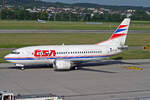 CSA Czech Airlines, OK-CGH, Boeing 737-55S, msn: 28469/2849, 26.Mai 2007, ZRH Zürich, Switzerland.