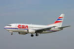CSA Czech Airlines, OK-CGJ, Boeing 737-55S, msn: 28470/2861, 25.April 2007, ZRH Zürich, Switzerland.