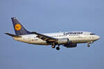 Lufthansa, D-ABIW, Boeing B737-530, msn: 24945/2063,  Bad Nauheim , 24.Januar 2008, ZRH Zürich, Switzerland.