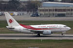 Air Algerie, 7T-VJT, Boeing B737-6D6, msn: 30546/1152, 09.März 2024, GVA Genève, Switzerland.