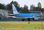 KLM, Boeing B 737-7K2, PH-BGT, TXL, 19.09.2019