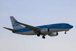 KLM, Boeing B 737-7K2, PH-BGQ, BER, 31.10.2021