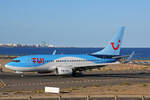 TUI Airlines Belgium, OO-JAR, Boeing B737-7K5, msn: 35150/2825,  Enjoy , 30.Mai 2022, ACE Lanzarote, Spain.