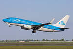 KLM Royal Dutch Airlines, PH-BGF, Boeing B737-7K2, msn: 30365/2714,  Grote Zilverreiger / Great white Heron , 19.Mai 2023, AMS Amsterdam, Netherlands.