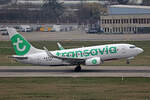 Transavia, PH-XRX, Boeing B737-7K2, msn: 33464/1299, 09.März 2024, GVA Genève, Switzerland.