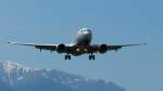 INN Innsbruck-Kranebitten, Austria -
5. Mai 2011,
Air Berlin  Boeing 737-76N,
D-ABBS, Final Rwy 08 from DUS (Dsseldorf)
