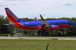 Southwest Airlines, N498WN, Boeing, B737-7H4, 29.08.2011, ALB, Albany, USA      