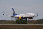 Icelandair, Boeing B 737 Max 8, TF-ICN, BER, 17.04.2022