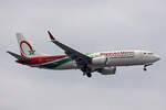 Royal Air Maroc, CN-MAX, Boeing B737-MAX8, msn: 60008/7295, 04.Juli 2023, LHR London Heathrow, United Kingdom.