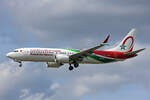 Royal Air Maroc, CN-MAX, Boeing B737-8MAX, msn: 60008/7295, 06.Juli 2023, LHR London Heathrow, United Kingdom.