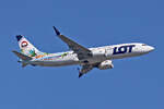 LOT Polish Airlines, SP-LVL, Boeing B737-8MAX, msn: 43331/8138,  Energylandia , 07.Juli 2023, LHR London Heathrow, United Kingdom.