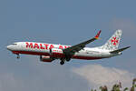 Malta Air, 9H-VUA, Boeing B737-8MAX 200, msn: 65874/8003, 13.Juli 2023,13.Juli 2023, MXP Milano Malpensa, Italy.