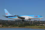 TUIfly, D-AMAA, Boeing B737-8MAX, msn: 44612/7994,  Larnaca , 27.Mai 2025, CFU Corfu, Greece.