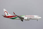 Royal Air Maroc, CN-RHK, Boeing B738-8MAX, msn: 43329/8134, 'CAF Official Global Partner / Royal Moroccan Football Federation Partner', 21.Januar 2026, ZRH Zürich, Switzerland.