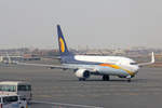 Jet Airways, VT-JGU, Boeing 737-85R, 11.März 2017, DXB Dubai, United Arab Emirates.