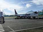 PK-LDG, Boeing 737-8GP, Batik Air, Manado International Airport (MDC), 5.10.2017
