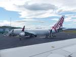 VH-YWA, Boeing 737-8FE, Virgin Australia, Hobart Airport (HBA), 4.1.2018