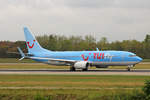 TUIfly, D-ATYC, Boeing 737-8K5, msn: 37259/3673, 03.September 2018, BSL Basel-Mülhausen, Switzerland.