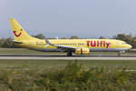 TUIfly, D-ATUB, Boeing, B737-8K5, 09.10.2018, BSL, Basel, Switzerland         
