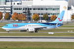 D-AHLK TUIfly Boeing 737-8K5(WL) , 12.10.2018 , MUC