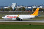 TC-CPR Pegasus Boeing 737-8GJ(WL) , 12.10.2018 , MUC