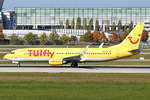 D-ATUL TUIfly Boeing 737-8K5(WL) , MUC , 12.10.2018