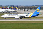 UR-PSU Ukraine International Airlines Boeing 737-8AS(WL) , MUC , 12.10.2018