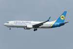 Ukraine International Airlines, UR-PSM, Boeing, B737-8FZ, 01.05.2019, MUC, München, Germany       