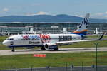 SunExpress Germany, Boeing B737-8Z9(WL) D-ASXB, cn(MSN):  Eintracht Frankfurt  , 
Frankfurt Rhein-Main International, 25.05.2019.