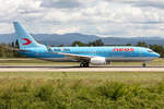 Neos, I-NEOT, Boeing, B737-86N-WL, 13.08.2019, BSL Basel, Switzerland    