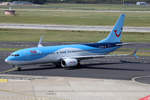 TUIfly, D-ATUE, Boeing, 737-8K5 sswl, DUS-EDDL, Düsseldorf, 21.08.2019, Germany 