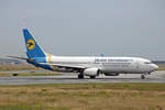 Ukraine International Airlines, UR-PSD, Boeing, B737-8HX, msn: 29686/3259, 29.September 2019, FRA Frankfurt, Germany.