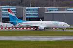 Luxair Boeing 737-800, LX-LGV, 03.04.2018 Luxemburg
