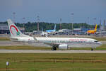 Royal Air Maroc, CN-RGE, Boeing 737-86N, msn: 36822/3746, 02.Juli 2021, MXP Milano Malpensa, Italy.