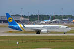 Ukraine International Airlines, UR-PSY, Boeing 737-8EH, msn: 34281/2116, 02.Juli 2021, MXP Milano Malpensa, Italy.