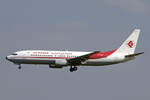 Air Algerie, 7T-VJK, Boeing B737-8D6, msn: 30203/640,  Mansourah , 31.August 2007, LYS Lyon-Saint-Exupéry, France.