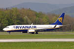 Ryanair, EI-DLS, Boeing B737-8AS, msn: 33621/2058, 20.April 2007, SZG Salzburg, Austria.
