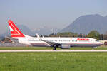 Lauda Air, OE-LNR, Boeing B737-8Z9, msn: 33833/1680,  Piz Buin , 20.April 2007, SZG Salzburg, Austria.