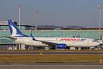 AnadoluJet, TC-JFC, Boeing 737-8F2, msn: 29765/80,  Van , 16.Januar 2022, ZRH Zürich, Switzerland.