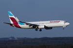 Eurowings, D-ABMQ, Boeing 737-86J. Köln-Bonn (EDDK), 13.02.2022.