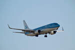 KLM, Boeing B 737-8K2, PH-BXV, BER, 12.02.2022
