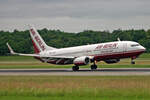 Air Berlin, D-ABAE, Boeing B737-86J, msn: 30877/782, 07.Juni 2008, BSL Basel - Mühlhausen, Switzerland.