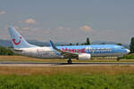 TUIfly, D-AHFC, Boeing B737-8K5, msn: 27977/9,  Hannover Airport , 21.Juni 2008, BSL Basel - Mühlhausen, Switzerland.