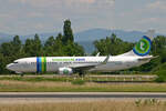 Transavia Airlines, PH-HZG, Boeing B737-8K2, msn: 28379/498, 21.Juni 2008, BSL Basel - Mühlhausen, Switzerland.