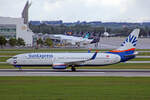 Sun Express, TC-SPB, Boeing B737-8H6Q, msn: 30272/824, msn: 30272/824, 10.September 2022, MUC München, Germany.
